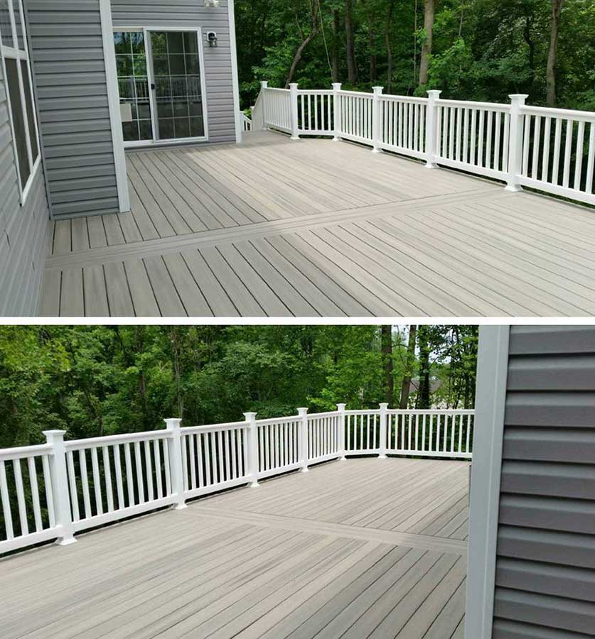 Finished deck replacement