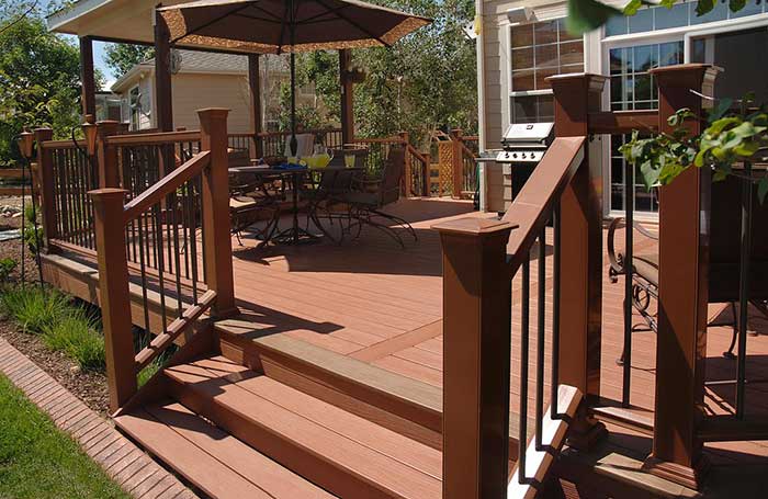 New maintenance free deck