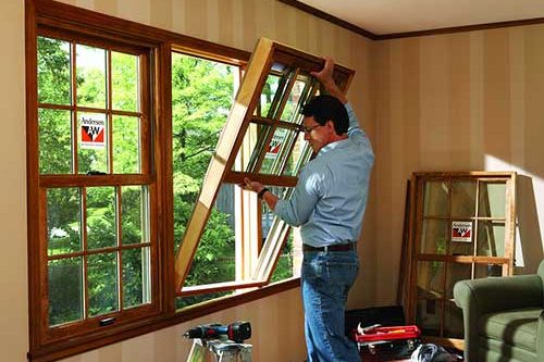 Double hung windows