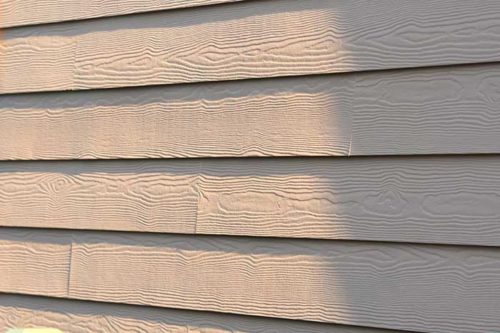 Fiber cement siding replacement